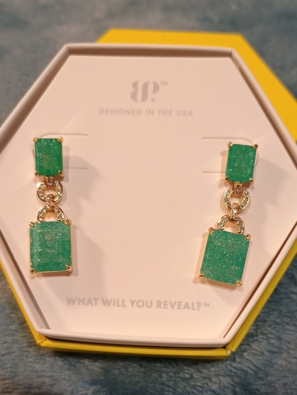 Bp Lab Created Teal Ice Crystal